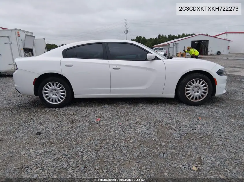 2019 DODGE CHARGER VIN 2C3CDXKTXKH722273 — фото 13