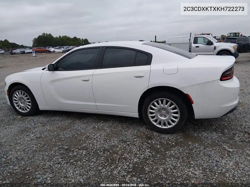 2019 DODGE CHARGER VIN 2C3CDXKTXKH722273 — фото 14