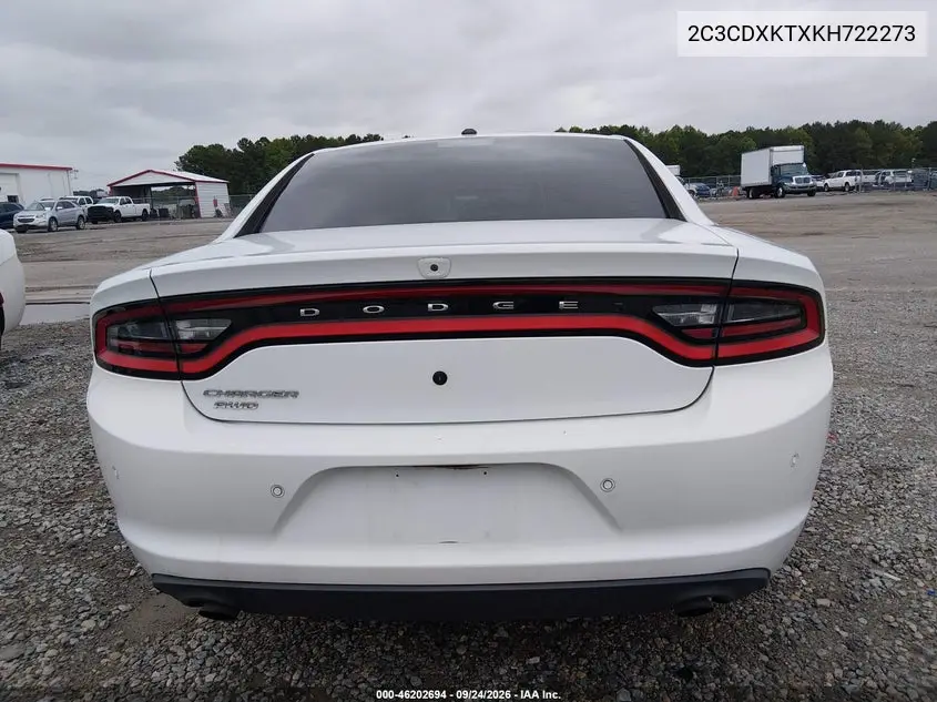 2019 DODGE CHARGER VIN 2C3CDXKTXKH722273 — фото 16
