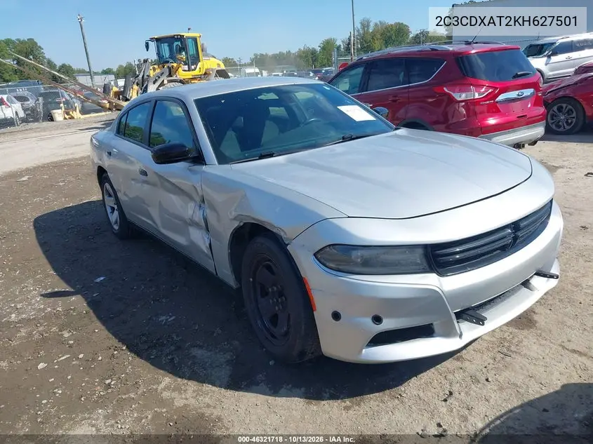 DODGE CHARGER 2019, VIN 2C3CDXAT2KH627501