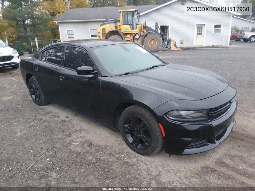 DODGE CHARGER 2019, VIN 2C3CDXBGXKH517930