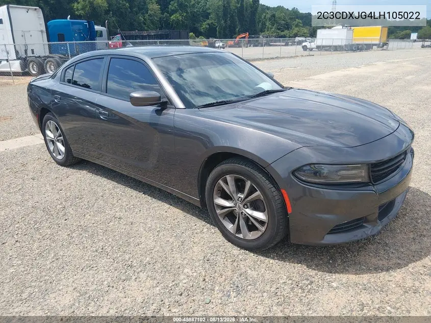 DODGE CHARGER 2020, VIN 2C3CDXJG4LH105022