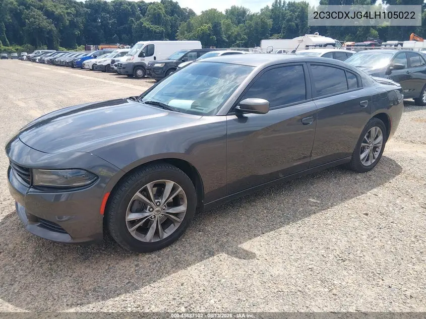 2020 DODGE CHARGER VIN 2C3CDXJG4LH105022 — фото 2