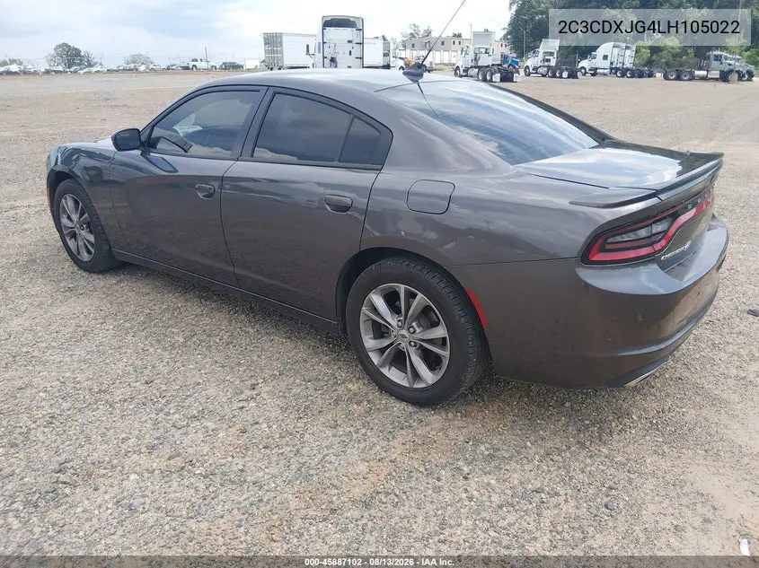 2020 DODGE CHARGER VIN 2C3CDXJG4LH105022 — фото 3