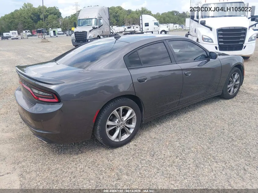 2020 DODGE CHARGER VIN 2C3CDXJG4LH105022 — фото 4