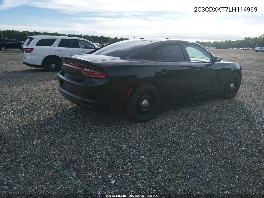 2020 DODGE CHARGER VIN 2C3CDXKT7LH114969 — фото 4