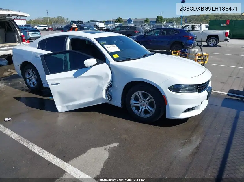DODGE CHARGER 2020, VIN 2C3CDXBG9LH135471