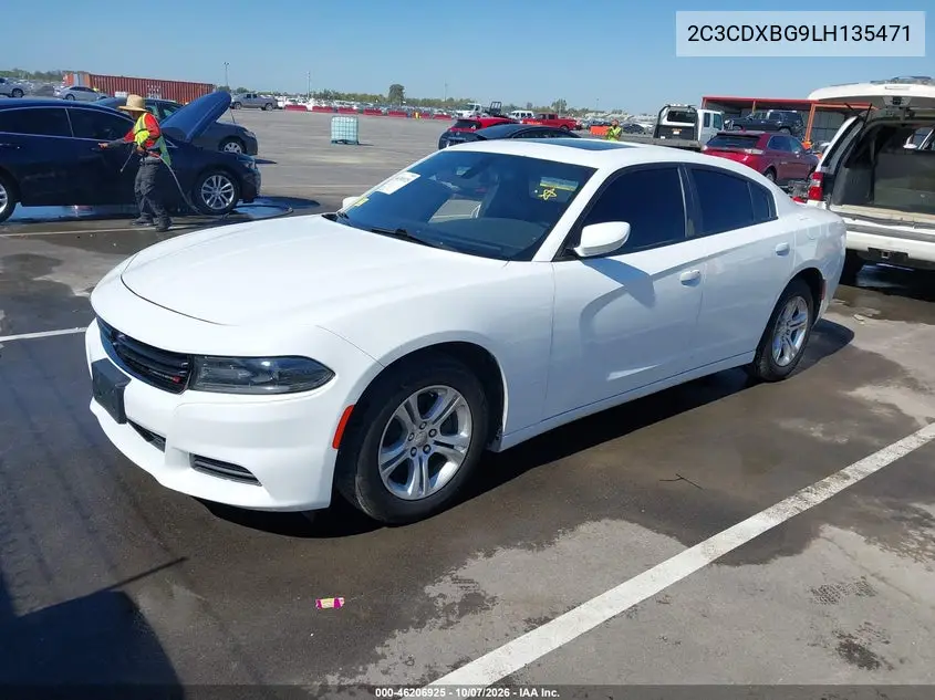 2020 DODGE CHARGER VIN 2C3CDXBG9LH135471 — фото 2