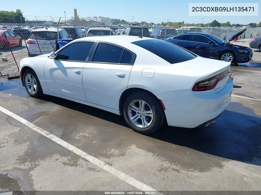 2020 DODGE CHARGER VIN 2C3CDXBG9LH135471 — фото 3