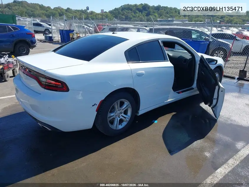 2020 DODGE CHARGER VIN 2C3CDXBG9LH135471 — фото 4