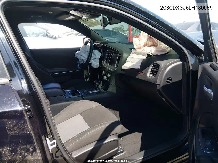 2020 DODGE CHARGER VIN 2C3CDXGJ5LH180069 — фото 5