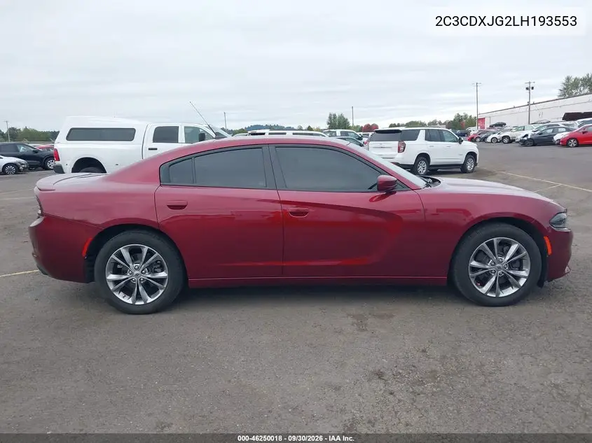 2020 DODGE CHARGER VIN 2C3CDXJG2LH193553 — фото 13