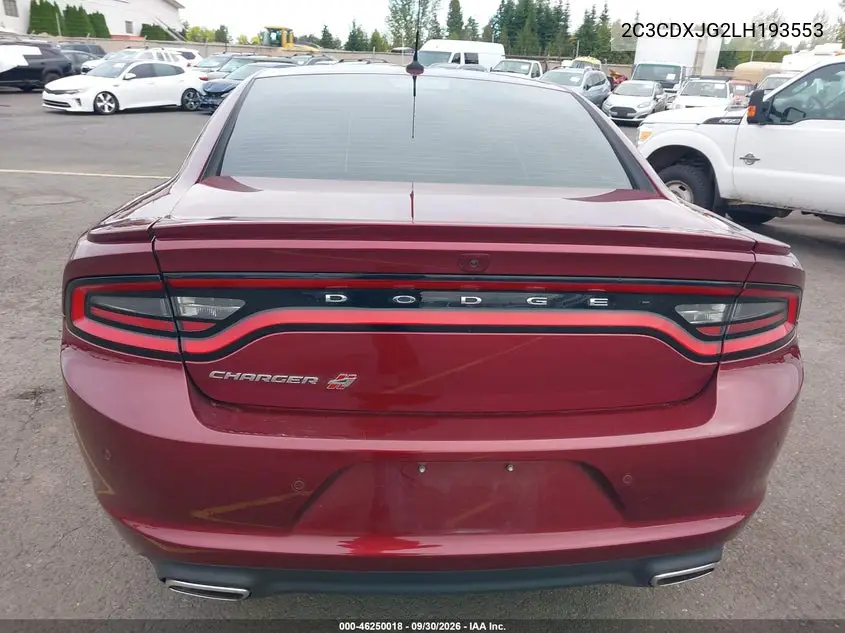 2020 DODGE CHARGER VIN 2C3CDXJG2LH193553 — фото 16