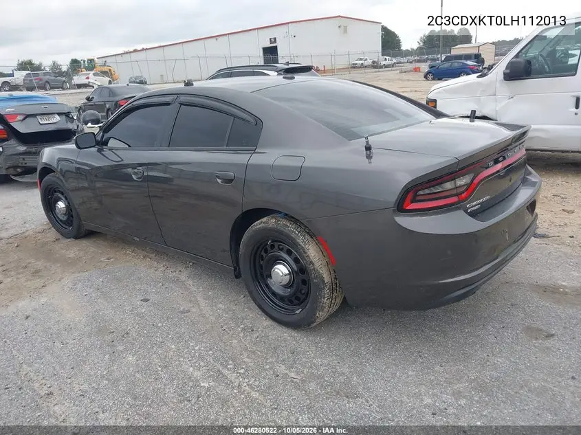 2020 DODGE CHARGER VIN 2C3CDXKT0LH112013 — фото 3