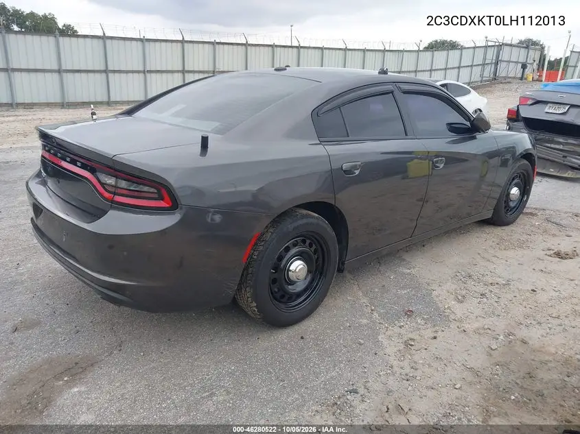 2020 DODGE CHARGER VIN 2C3CDXKT0LH112013 — фото 4