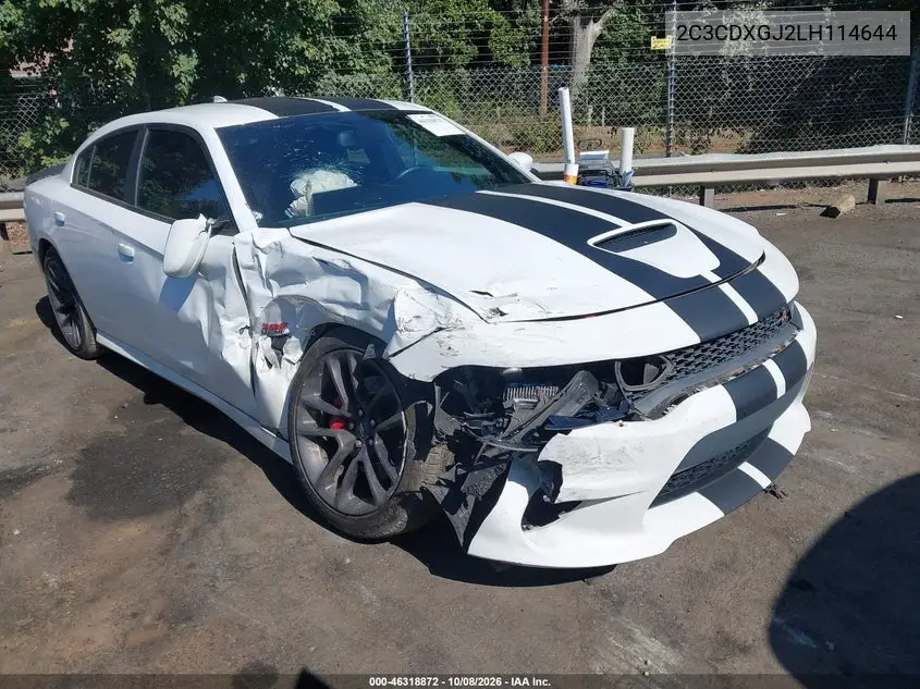 DODGE CHARGER 2020, VIN 2C3CDXGJ2LH114644