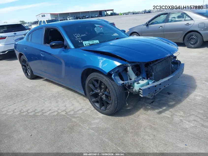 DODGE CHARGER 2020, VIN 2C3CDXBG4LH157880
