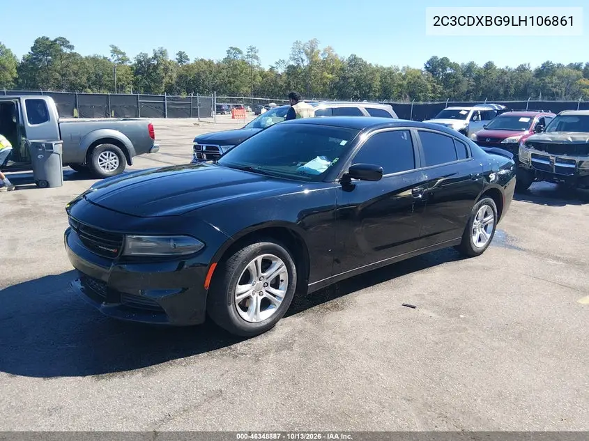 2020 DODGE CHARGER VIN 2C3CDXBG9LH106861 — фото 2