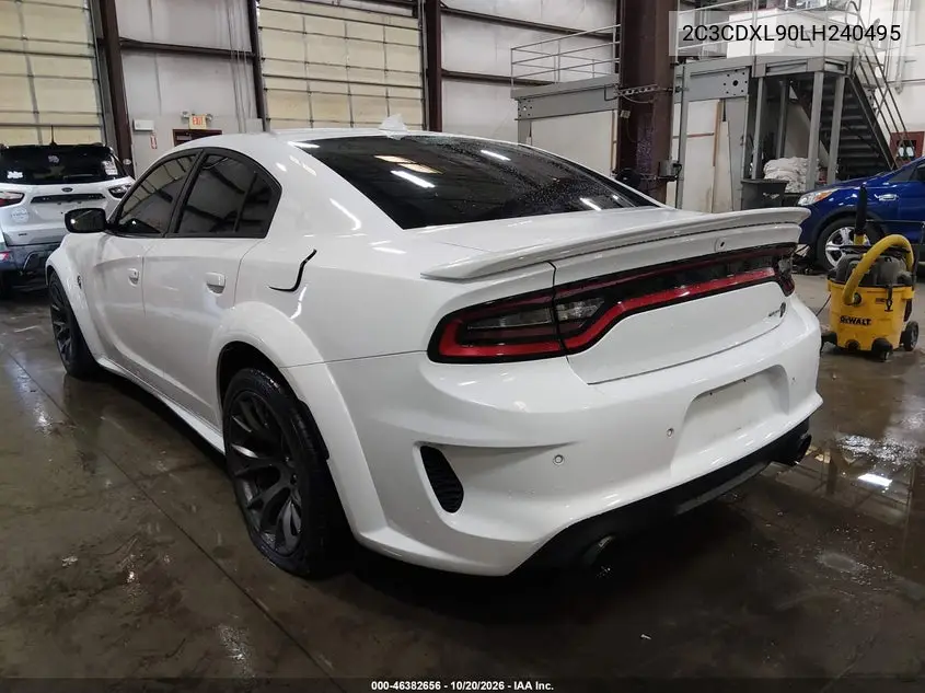 2020 DODGE CHARGER VIN 2C3CDXL90LH240495 — фото 3