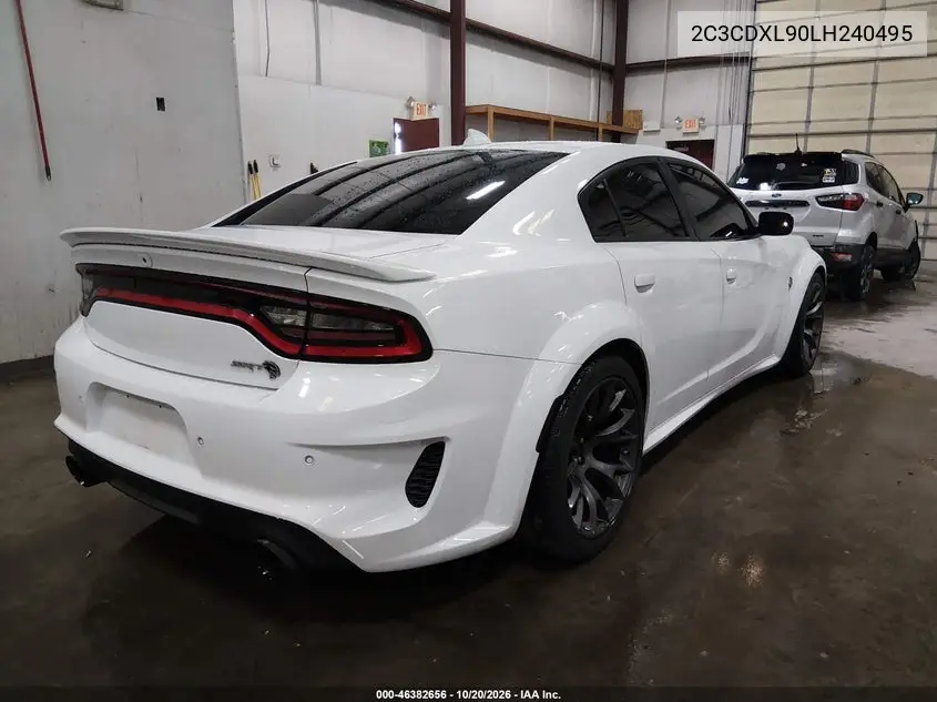 2020 DODGE CHARGER VIN 2C3CDXL90LH240495 — фото 4