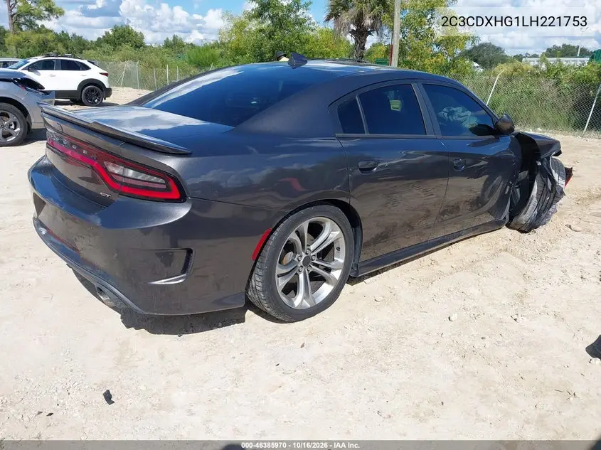 2020 DODGE CHARGER VIN 2C3CDXHG1LH221753 — фото 4