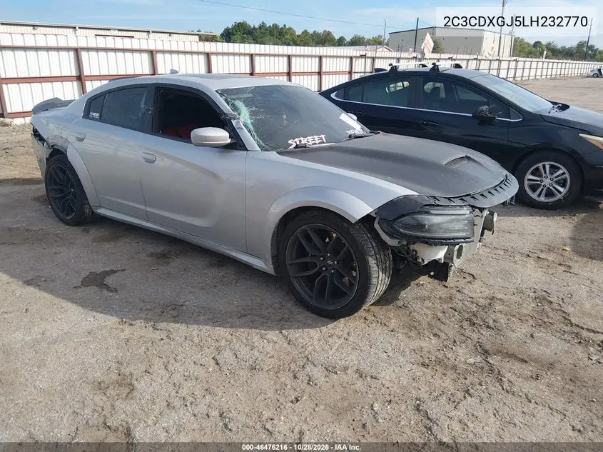 DODGE CHARGER 2020, VIN 2C3CDXGJ5LH232770