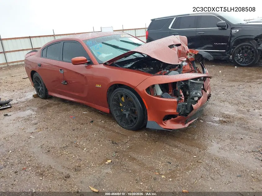DODGE CHARGER 2020, VIN 2C3CDXCT5LH208508