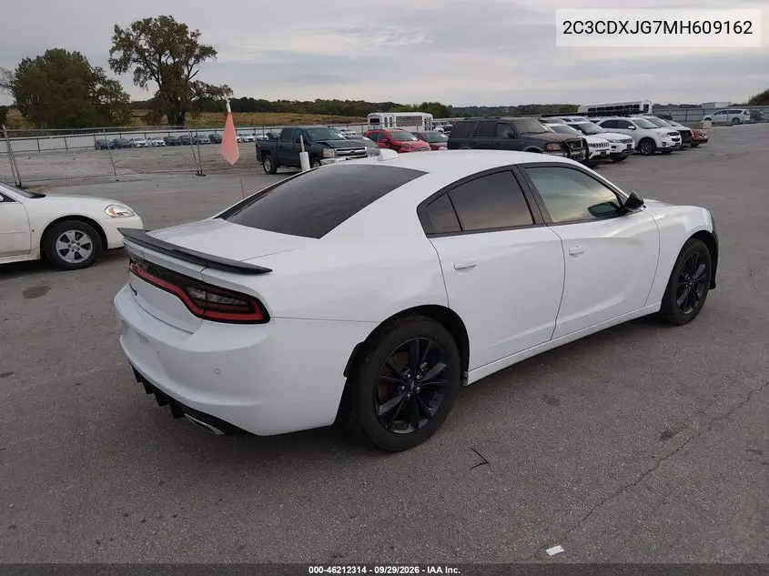 2021 DODGE CHARGER VIN 2C3CDXJG7MH609162 — фото 4