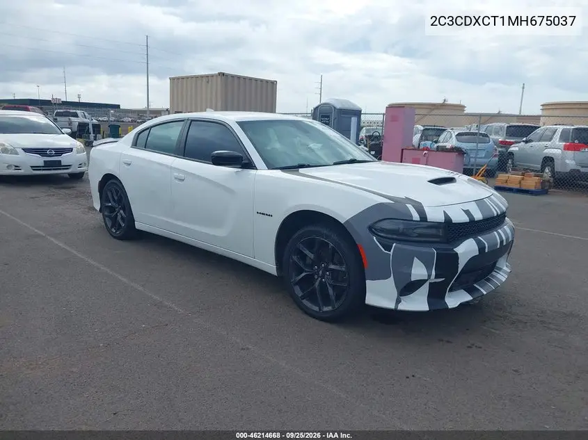 DODGE CHARGER 2021, VIN 2C3CDXCT1MH675037