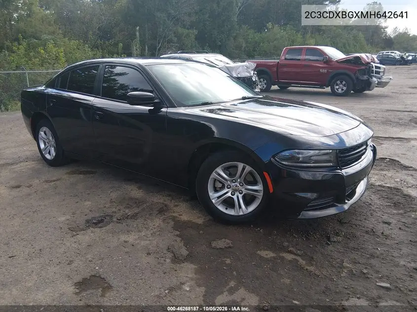 DODGE CHARGER 2021, VIN 2C3CDXBGXMH642641