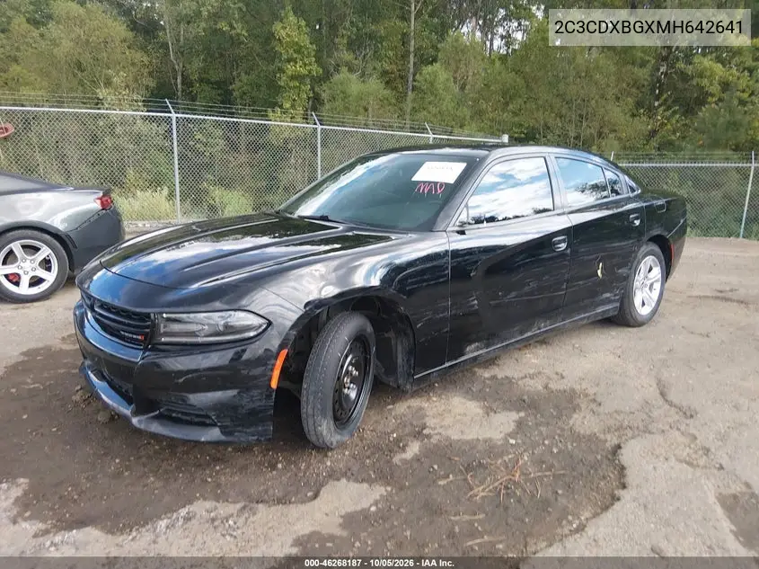 2021 DODGE CHARGER VIN 2C3CDXBGXMH642641 — фото 2