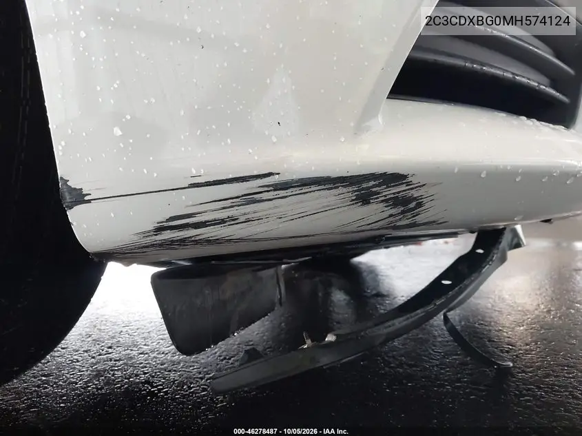 2021 DODGE CHARGER VIN 2C3CDXBG0MH574124 — фото 12