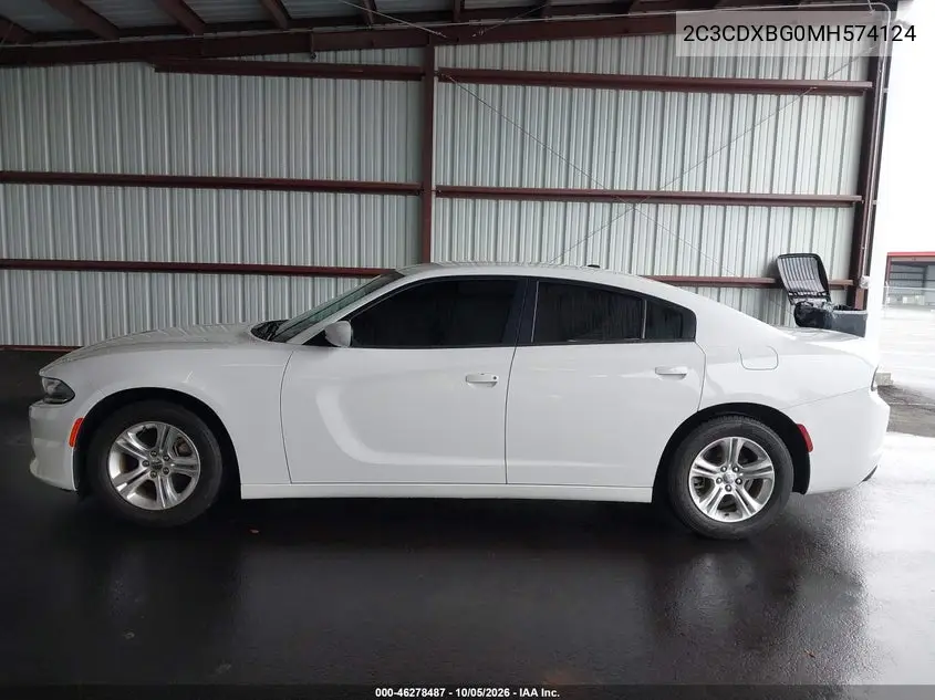 2021 DODGE CHARGER VIN 2C3CDXBG0MH574124 — фото 19