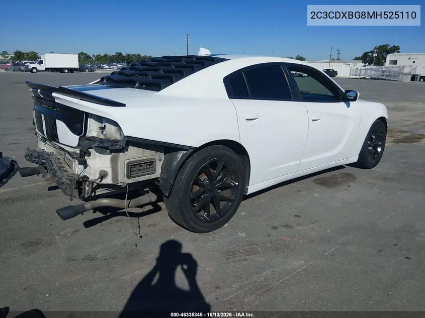 2021 DODGE CHARGER VIN 2C3CDXBG8MH525110 — фото 4