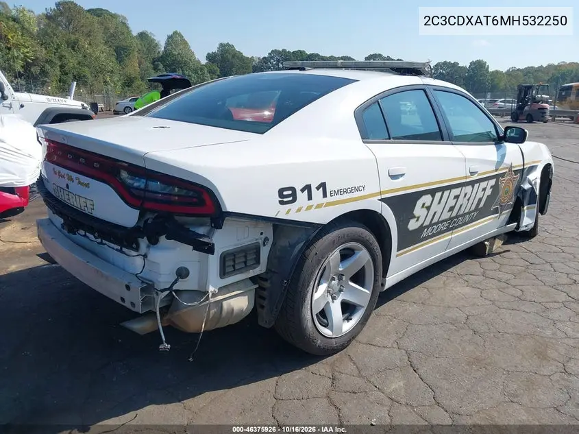 2021 DODGE CHARGER VIN 2C3CDXAT6MH532250 — фото 4