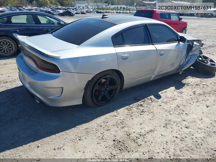 2021 DODGE CHARGER VIN 2C3CDXCT0MH587631 — фото 4