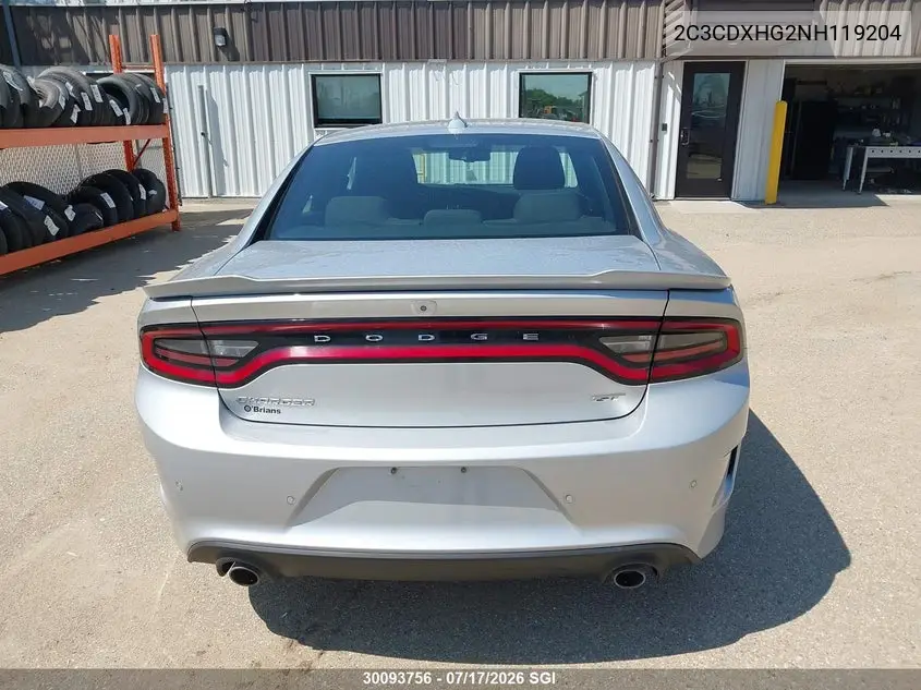 2022 DODGE CHARGER VIN 2C3CDXHG2NH119204 — фото 17