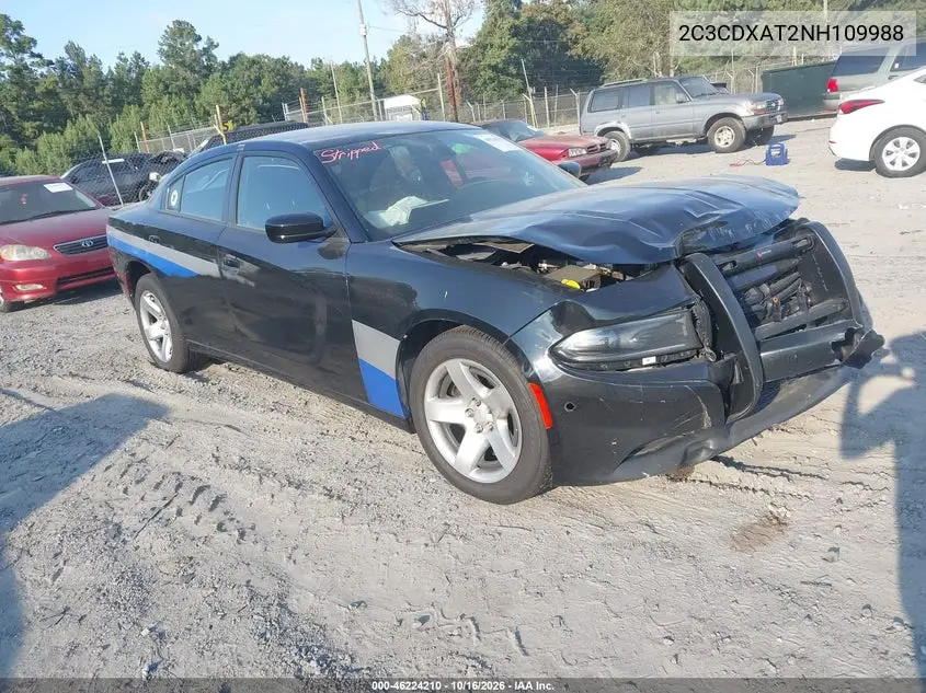 DODGE CHARGER 2022, VIN 2C3CDXAT2NH109988