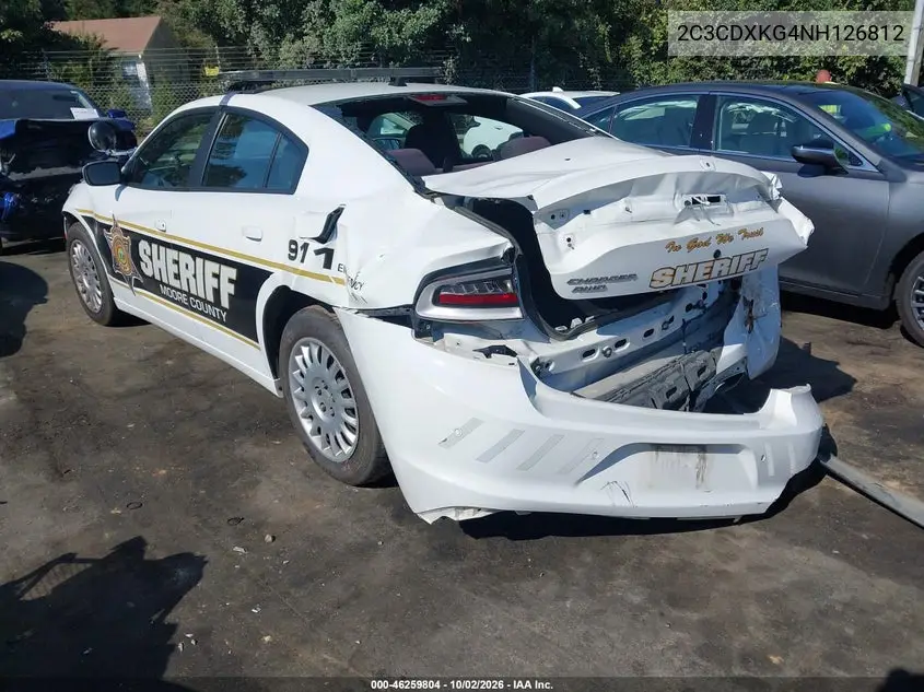 2022 DODGE CHARGER VIN 2C3CDXKG4NH126812 — фото 3