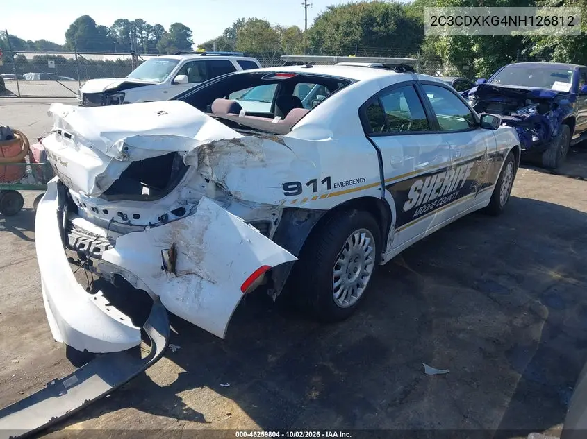 2022 DODGE CHARGER VIN 2C3CDXKG4NH126812 — фото 4