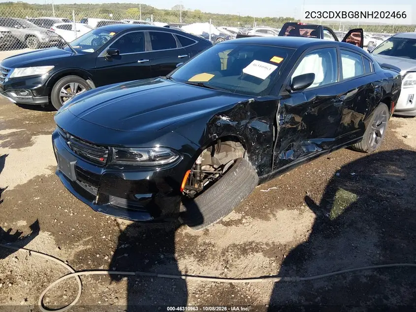 2022 DODGE CHARGER VIN 2C3CDXBG8NH202466 — фото 2