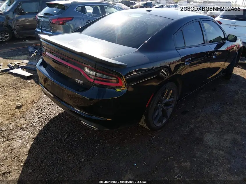 2022 DODGE CHARGER VIN 2C3CDXBG8NH202466 — фото 4