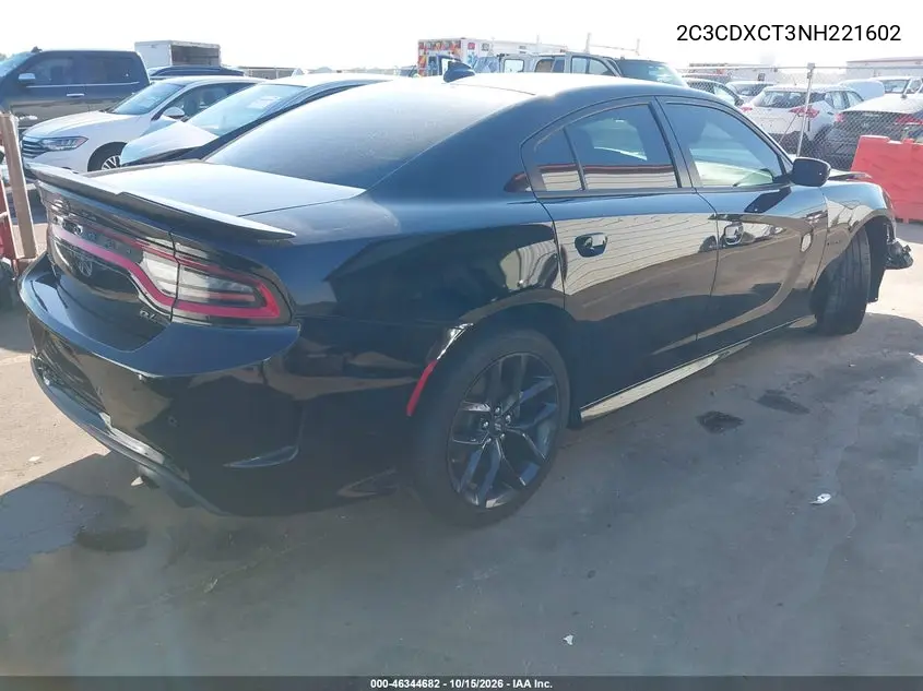 2022 DODGE CHARGER VIN 2C3CDXCT3NH221602 — фото 4
