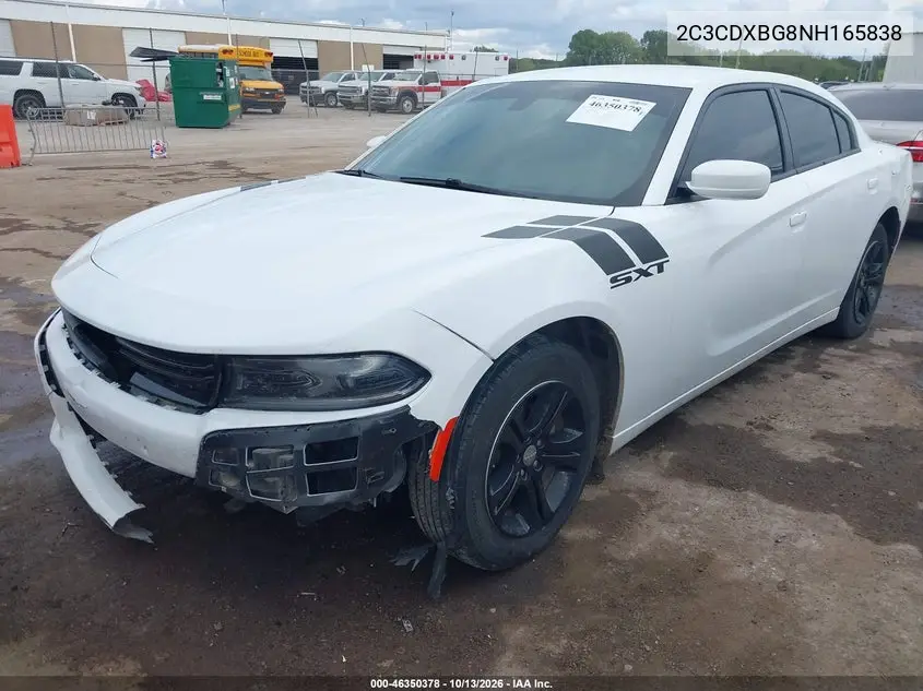 2022 DODGE CHARGER VIN 2C3CDXBG8NH165838 — фото 2