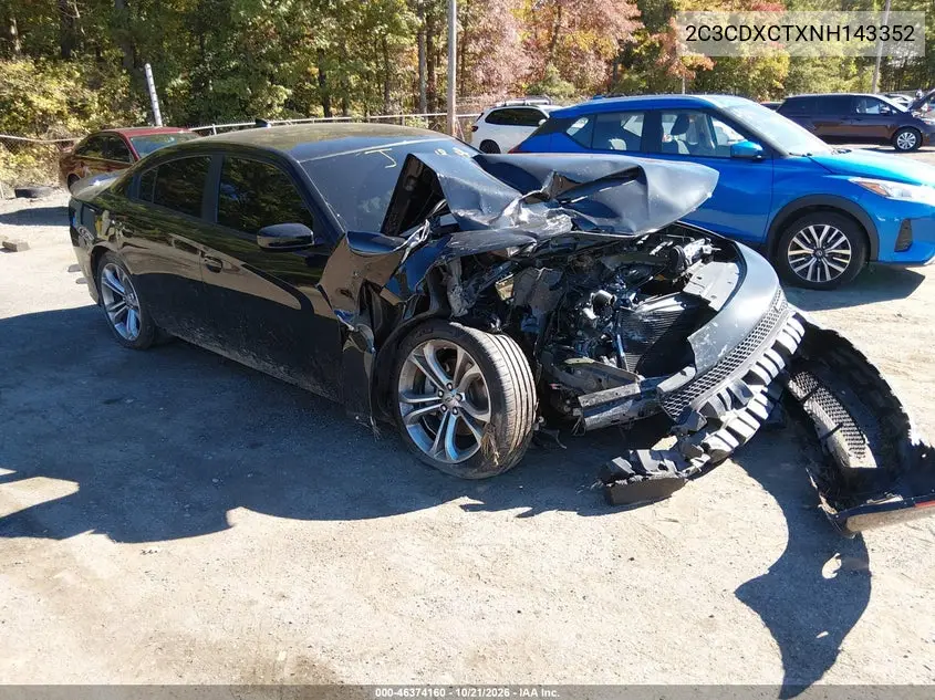 DODGE CHARGER 2022, VIN 2C3CDXCTXNH143352