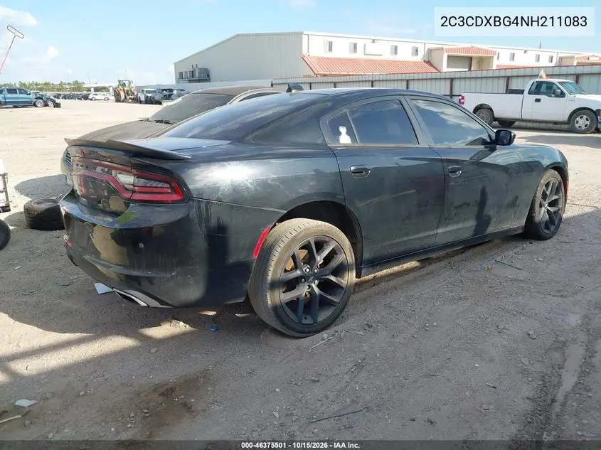 2022 DODGE CHARGER VIN 2C3CDXBG4NH211083 — фото 4