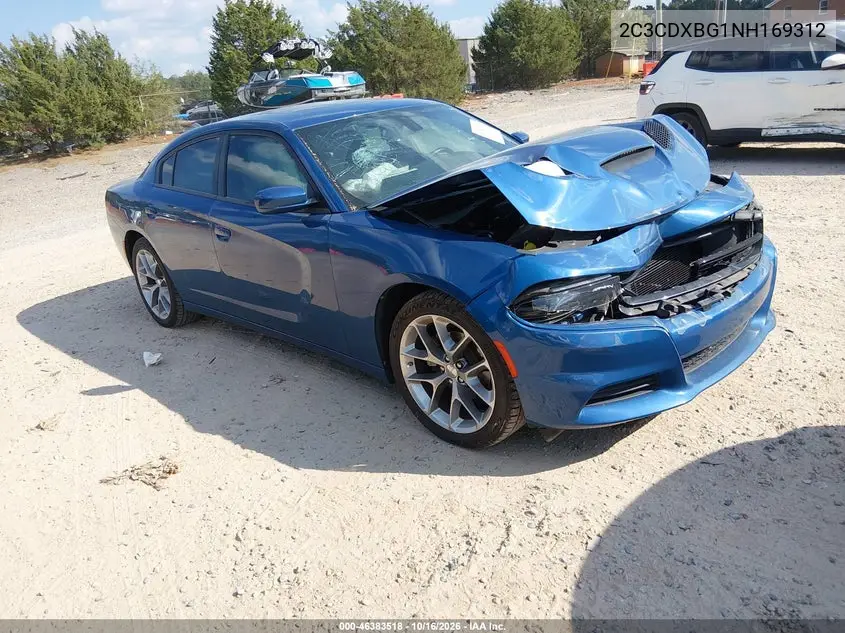 DODGE CHARGER 2022, VIN 2C3CDXBG1NH169312