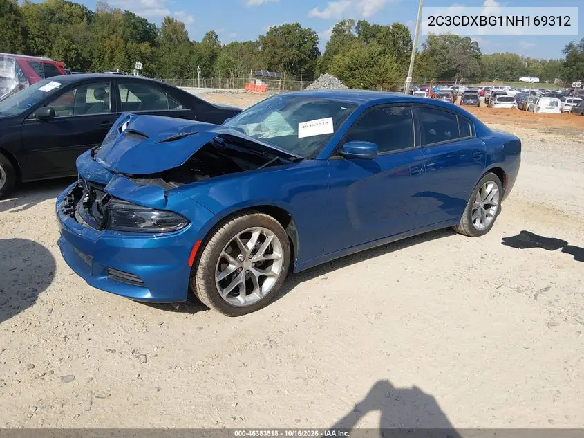 2022 DODGE CHARGER VIN 2C3CDXBG1NH169312 — фото 2