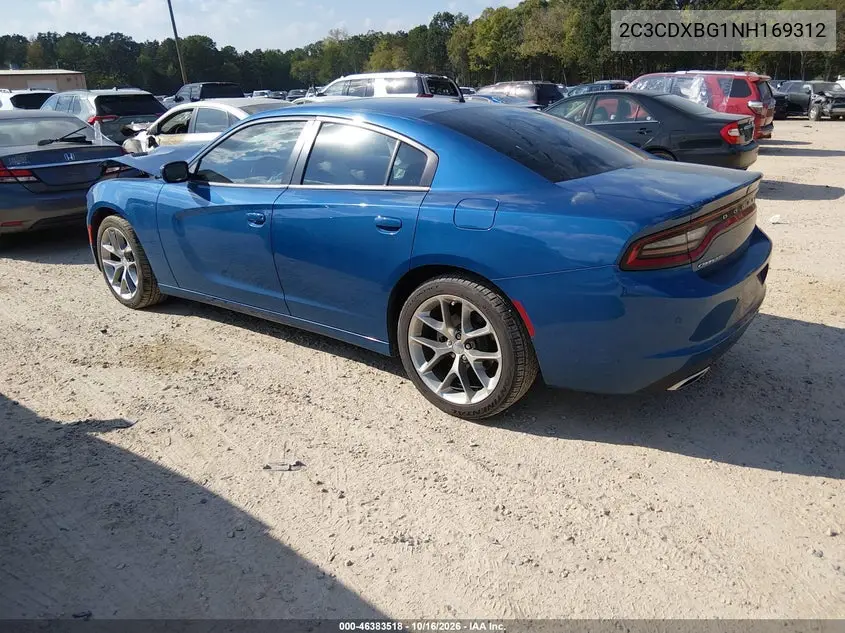 2022 DODGE CHARGER VIN 2C3CDXBG1NH169312 — фото 3