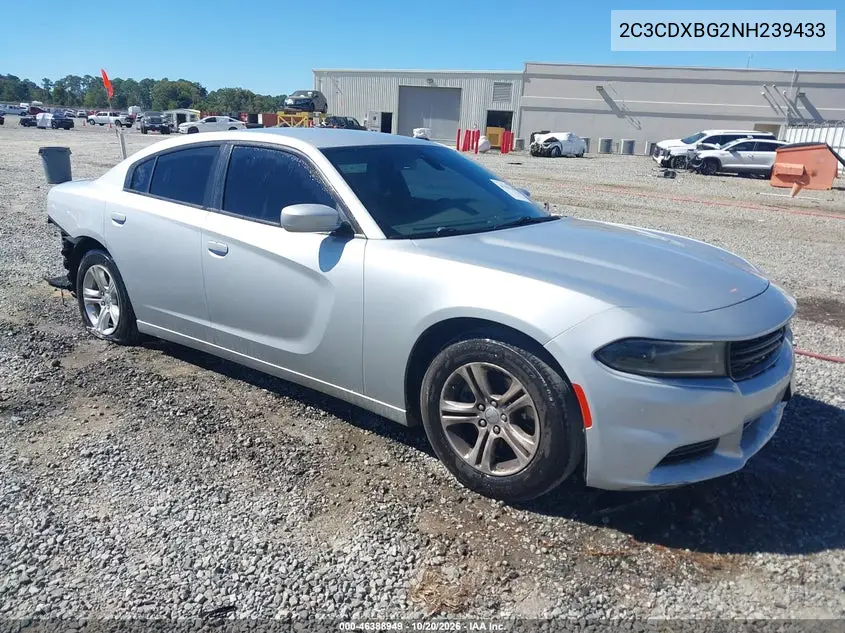 DODGE CHARGER 2022, VIN 2C3CDXBG2NH239433